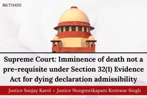 imminent death no pre-requisite for dying declaration