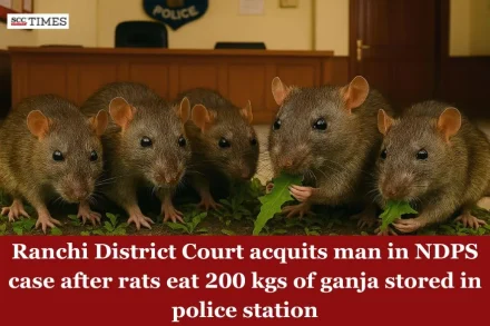 rats eat 200 kgs ganja