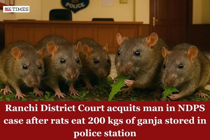 rats eat 200 kgs ganja