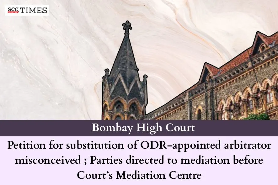 substitution of ODR-appointed arbitrator