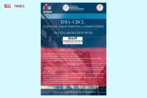 2nd IDIA NLIU CBCL National Essay Writing Competition