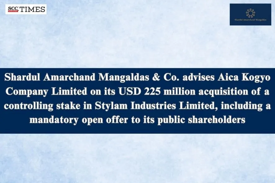 Aica Kogyo Stylam Industries acquisition