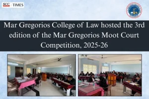 Mar Gregorios College of Law hosted the 3rd edition of the Mar Gregorios Moot Court Competition, 2025-26