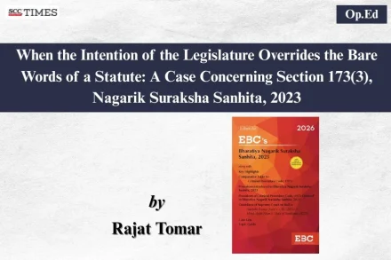 Section 173(3) BNSS interpretation