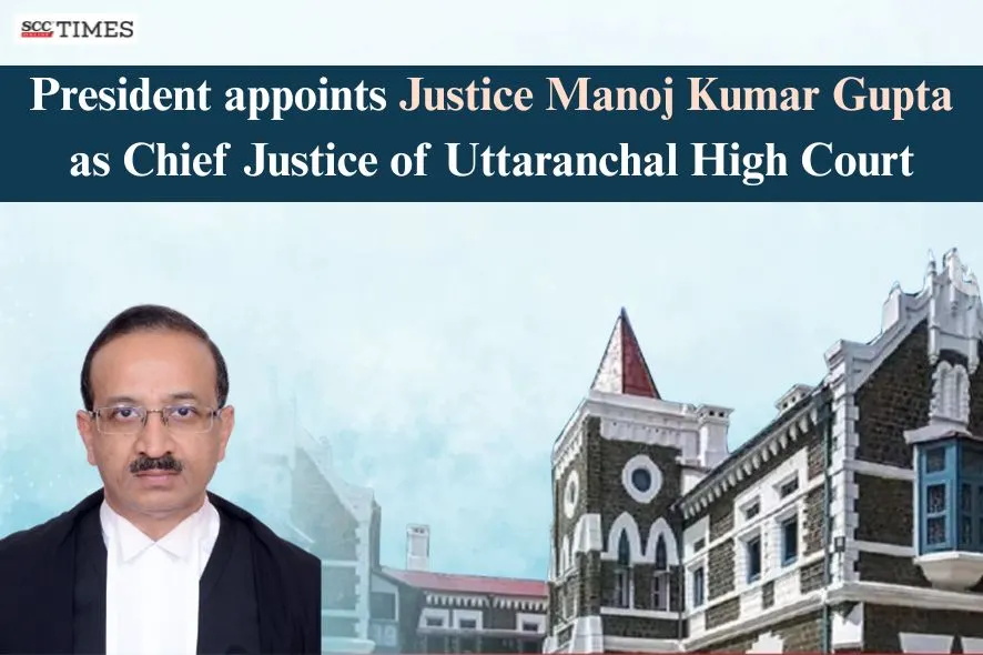 Justice Manoj Kumar Gupta