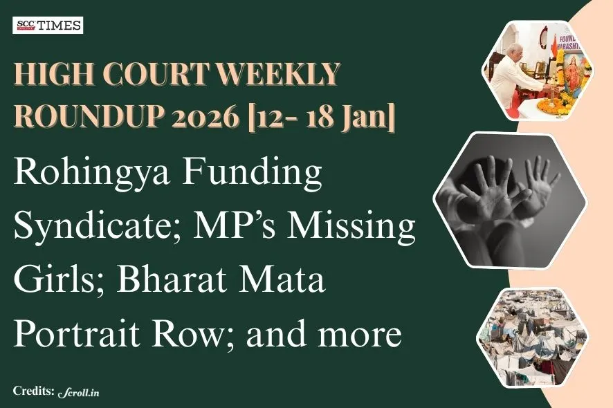 High Court Weekly Roundup