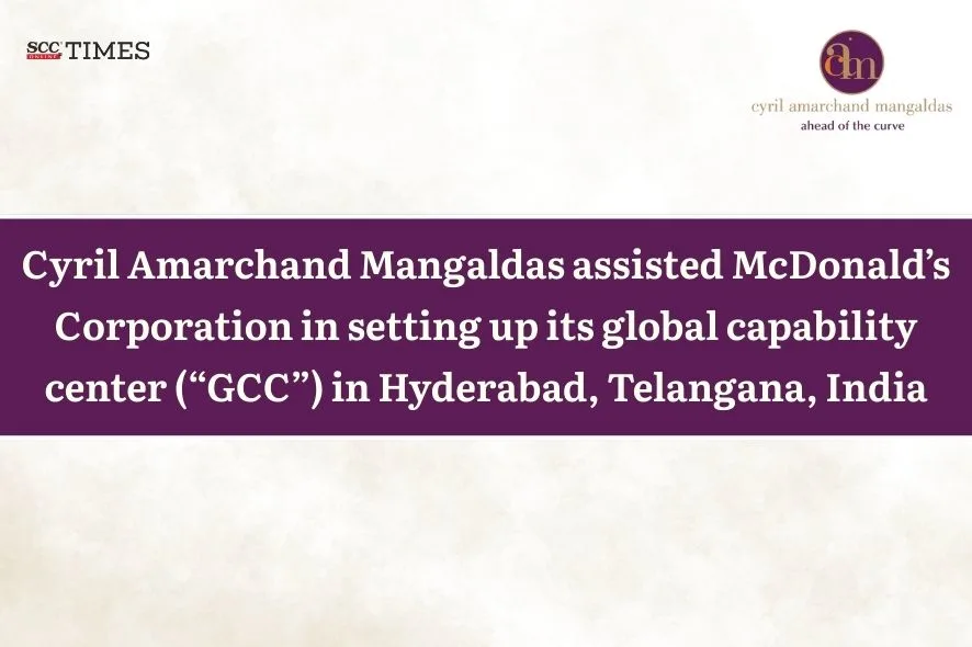 CAM Advises McDonald's GCC