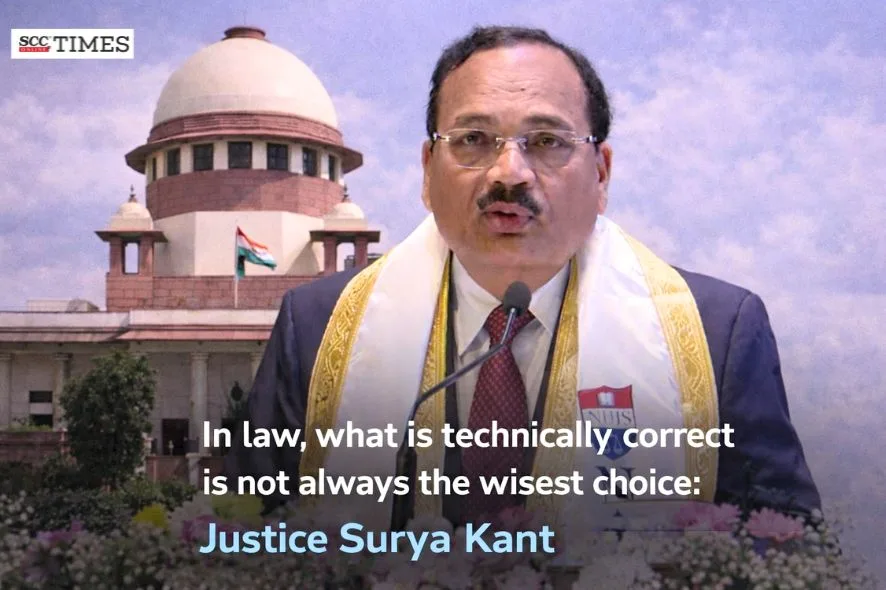 CJI Kant on prudence vs technical correctness