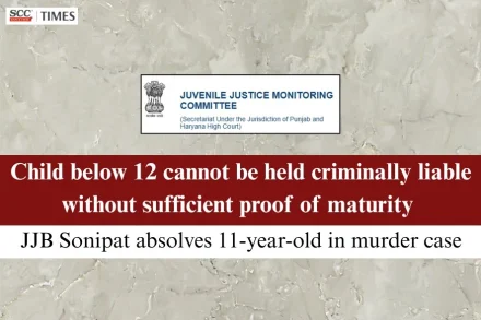 Child under twelve criminal liability