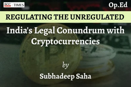 Cryptocurrency Regulation in India
