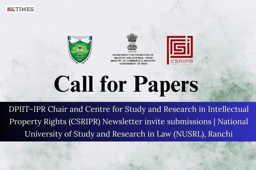DPIIT CSRIPR Newsletter Call for Papers