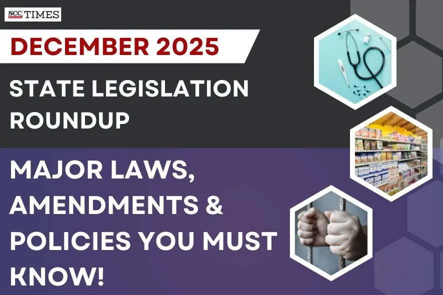 December 2025 State Legislation Updates