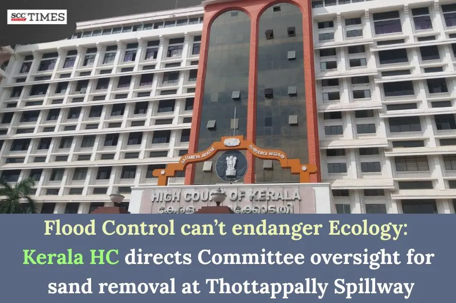 Flood Control can't endanger Ecology
