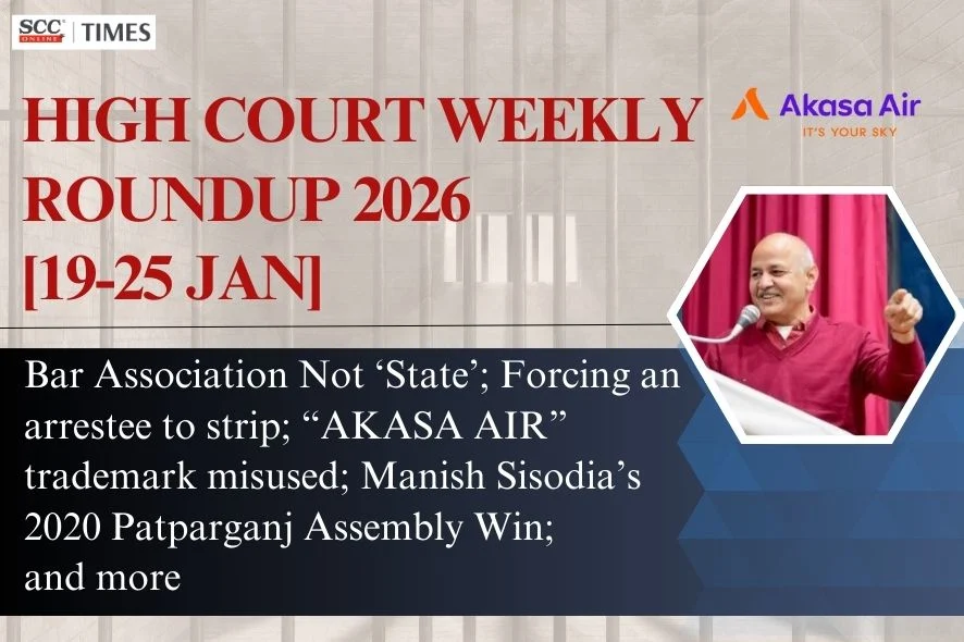 High Court Cases from January 2026