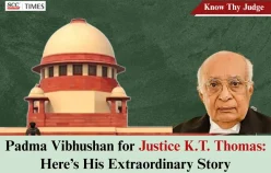 Padma Vibhushan for Justice K.T. Thomas: Here’s His Extraordinary Story