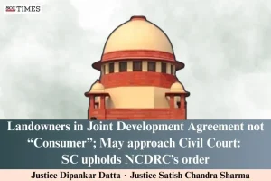 Landowners in Joint Development Agreement Not Consumers