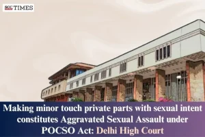 Making minor touch private parts