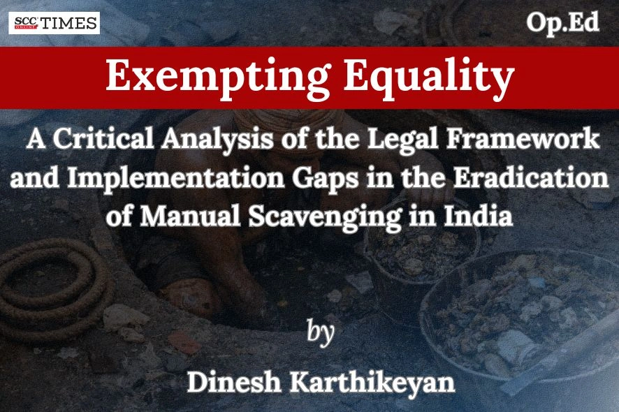 Manual Scavenging Legal Framework India