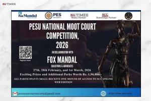 PESU National Moot Court Competition 2026
