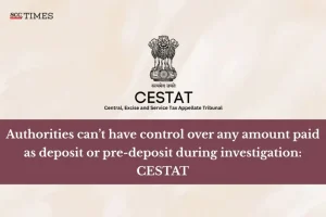 Refund of amount deposited during investigation