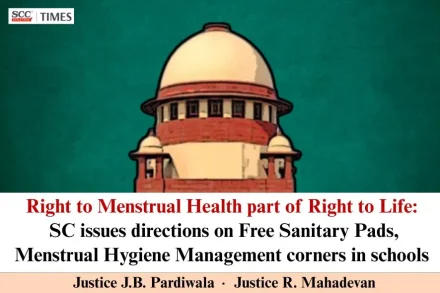 Right to menstrual health