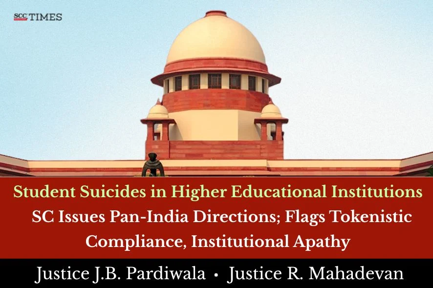 Student suicides in higher educational institutions