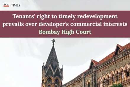 Tenants' right to timely redevelopment
