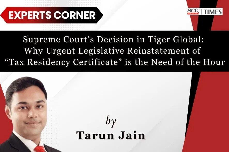 Tiger Global Tax Residency Certificate