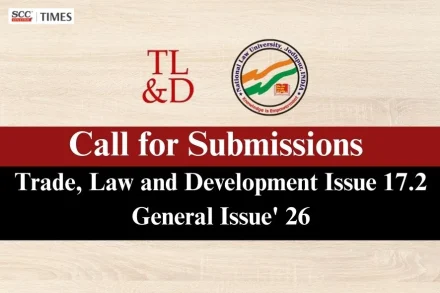 Trade Law and Development Call for Submissions 2026