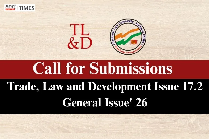 Trade Law and Development Call for Submissions 2026