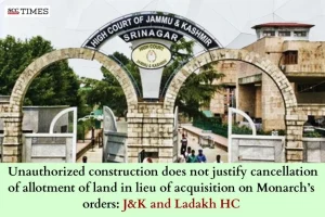 allotment cancellation due to unauthorised construction