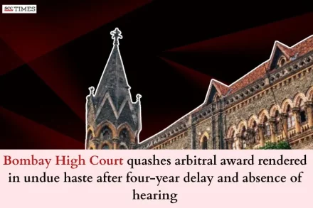 arbitral award after four-year delay