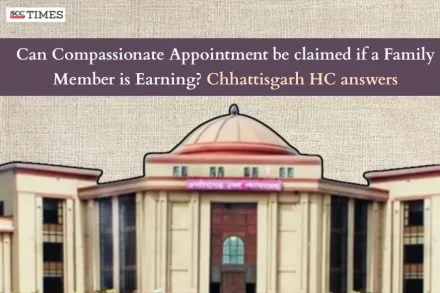 compassionate appointment if family member earns