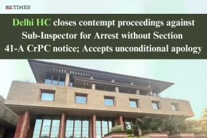 contempt case over illegal arrest