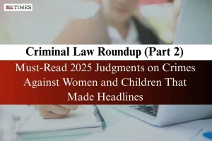 judgments on Crimes Against Women and Children in 2025