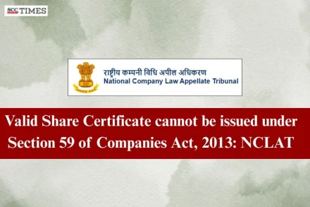 share certificate under Section 59 Companies Act