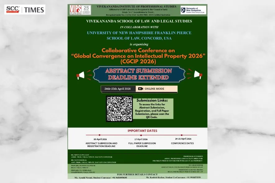 CGCIP 2026 Global Convergence on Intellectual Property