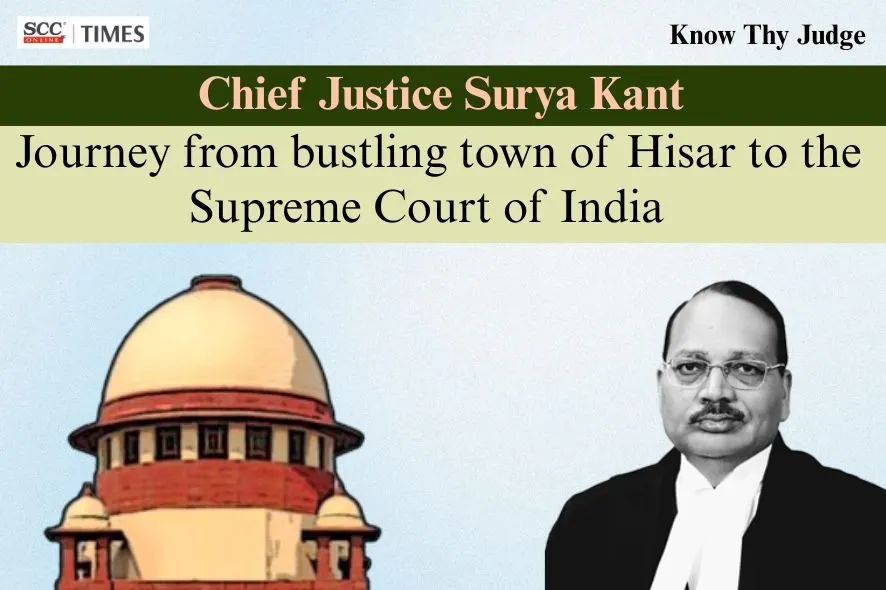 Chief Justice Surya Kant