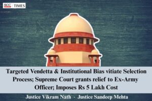 Bias in Search-cum-Selection Committee