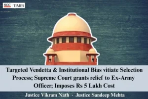 Bias in Search-cum-Selection Committee