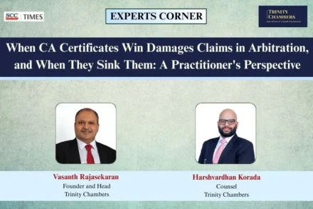 CA Certificates Arbitration Damages