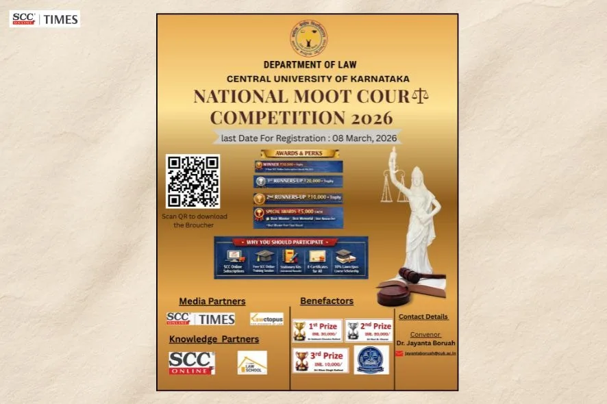 Central University of Karnataka Moot Court Competition 2026