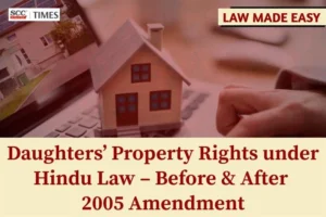 Daughter's property rights