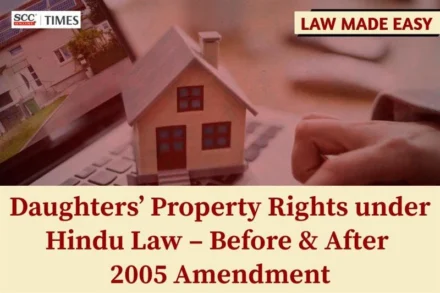 Daughter's property rights