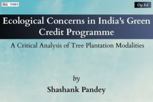 Green Credit Programme Ecological Concerns
