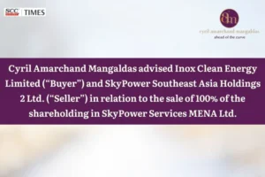 Inox Clean Energy SkyPower MENA Acquisition