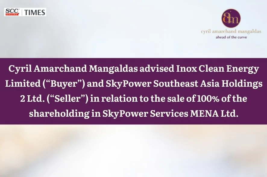 Inox Clean Energy SkyPower MENA Acquisition