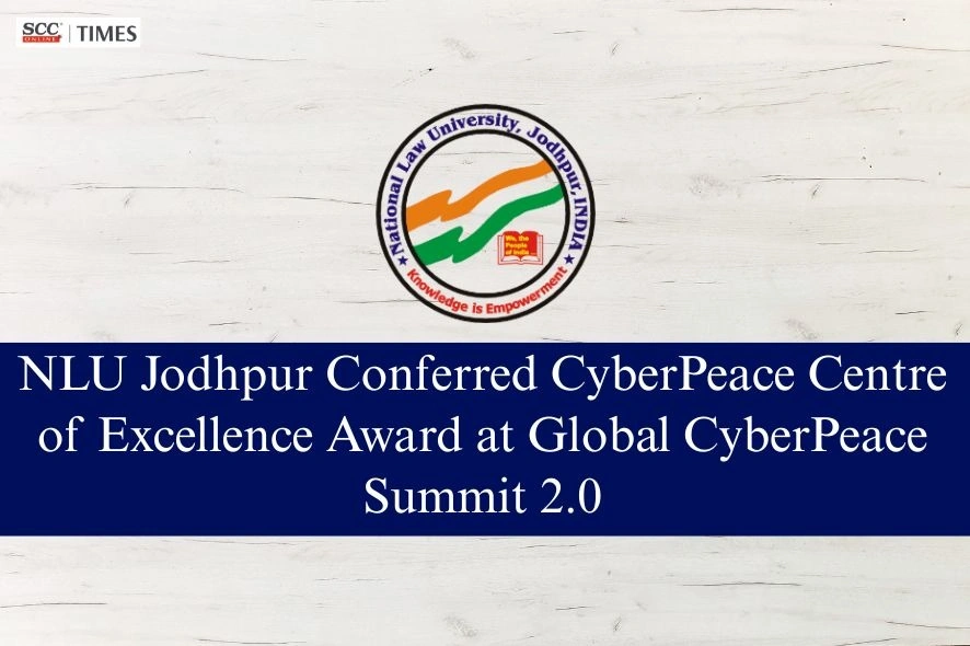 NLU Jodhpur CyberPeace Award