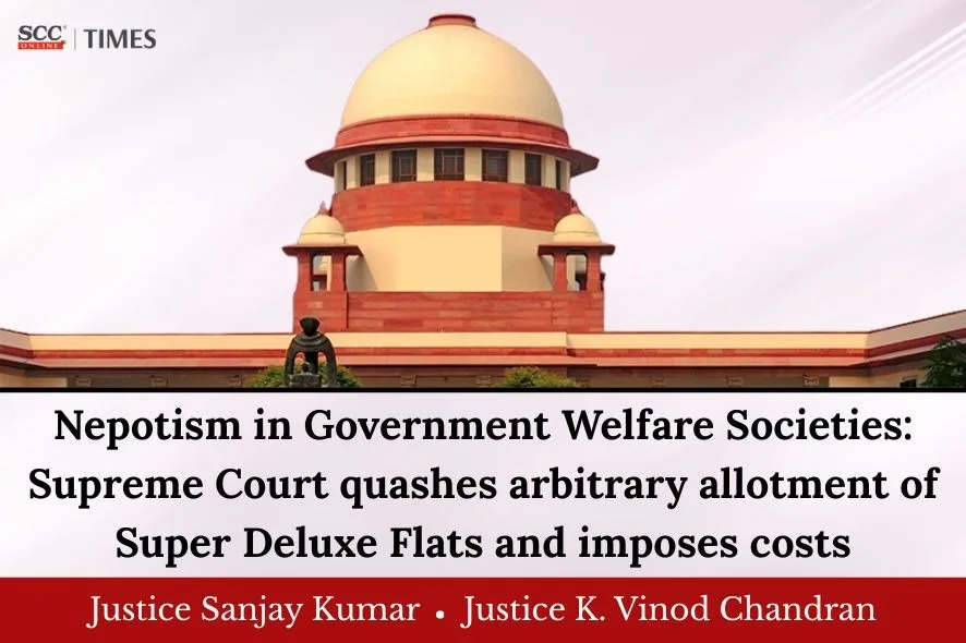 Nepotism in Government Welfare Societies
