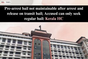 Pre-arrest bail not maintainable after arrest